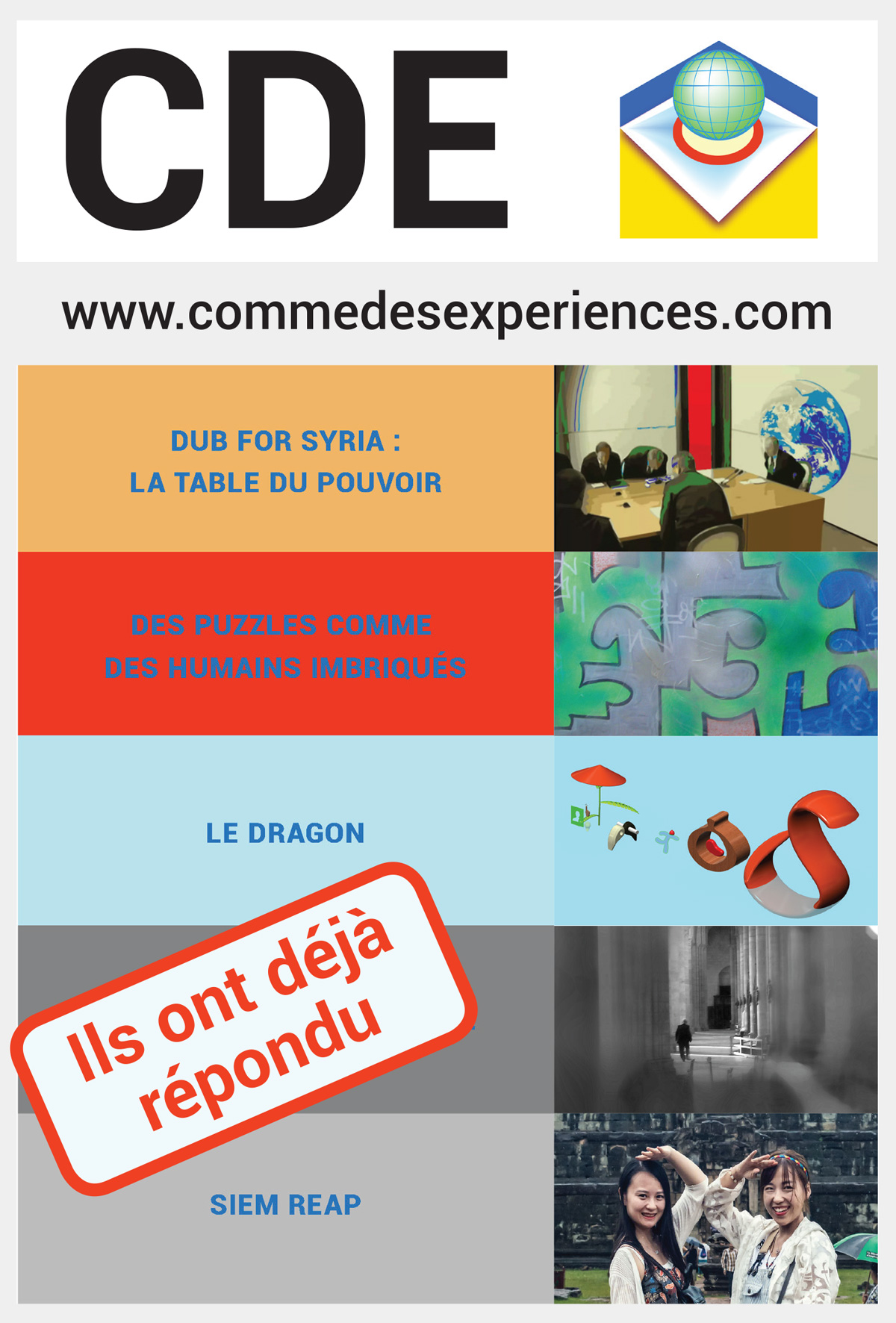 Mise en page flyer